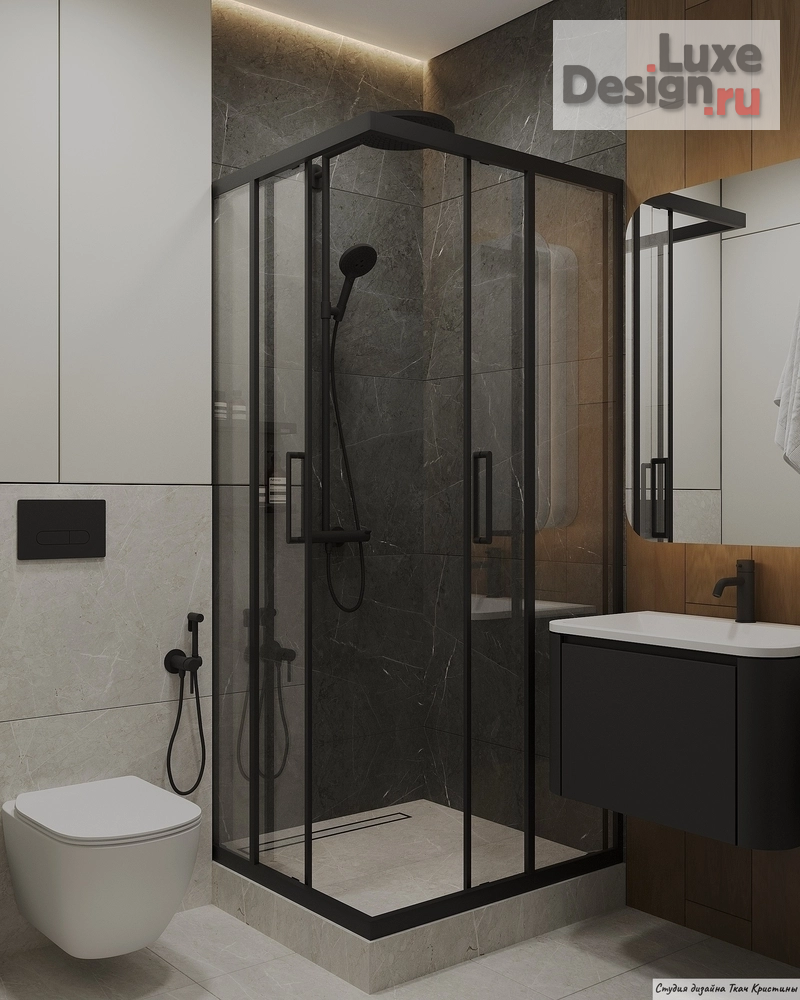 Дизайн интерьера квартиры "ДИЗАЙН-ПРОЕКТ В КВАРТИРЕ 35м2 ДЛЯ МОЛОДОГО ЧЕЛОВЕКА" (фото 6)