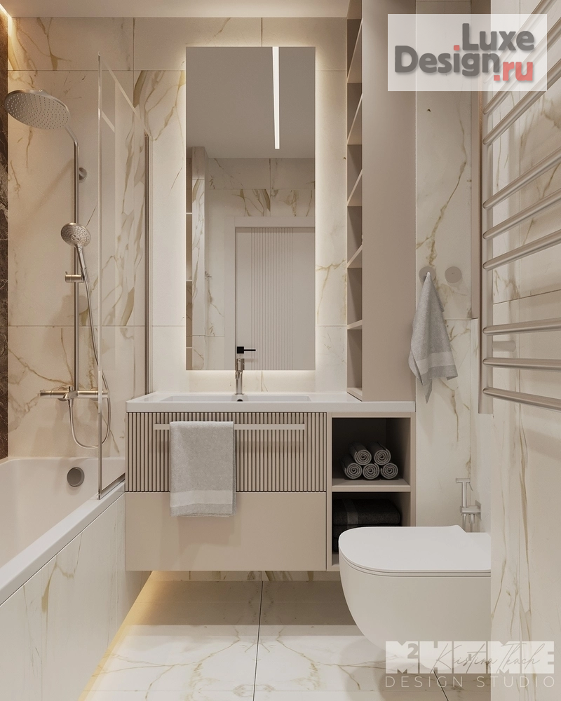 Дизайн интерьера квартиры "MINTGLOW" (фото 17)