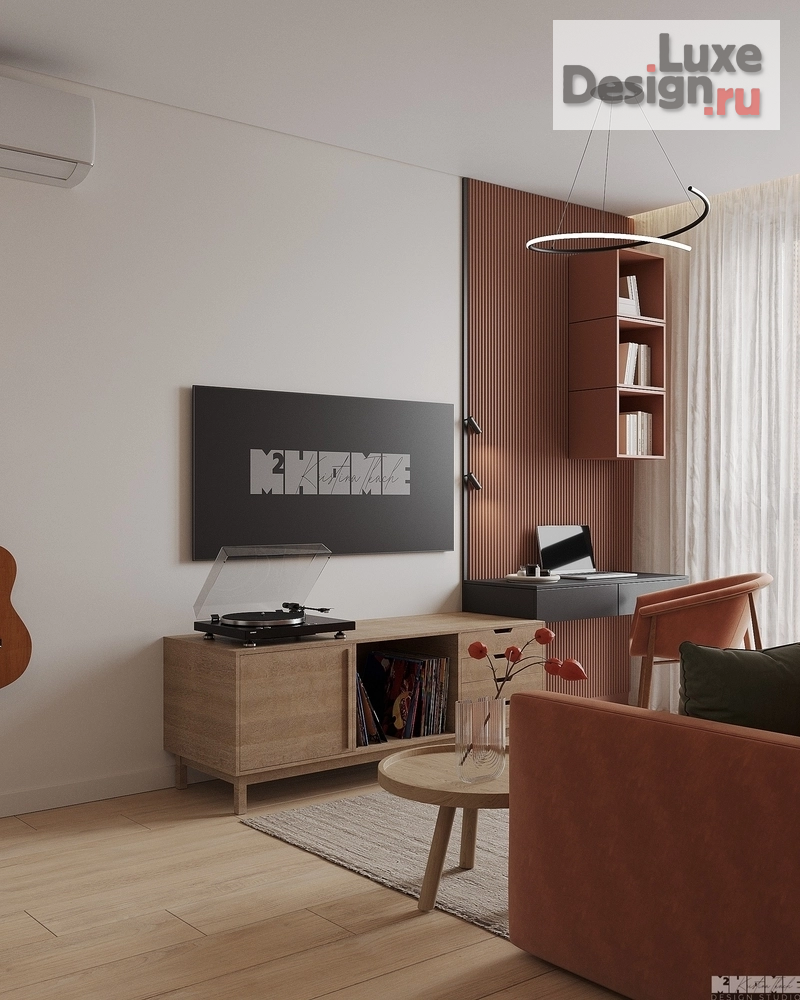 Дизайн интерьера квартиры "ДИЗАЙН-ПРОЕКТ КВАРТИРЫ 40 м2 - OCEAN CORALS" (фото 16)