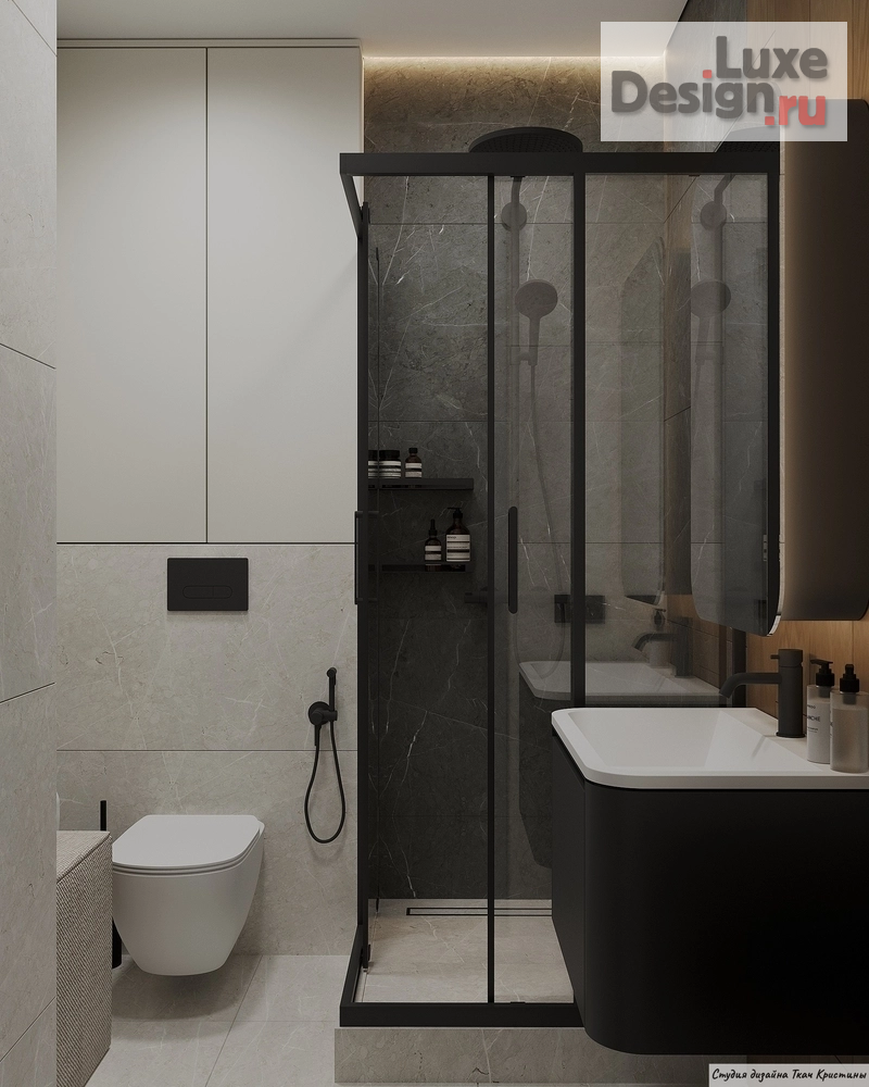 Дизайн интерьера квартиры "ДИЗАЙН-ПРОЕКТ В КВАРТИРЕ 35м2 ДЛЯ МОЛОДОГО ЧЕЛОВЕКА" (фото 7)