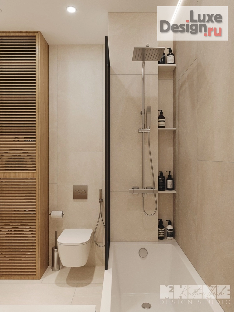 Дизайн интерьера квартиры "WOODSTONE" (фото 12)