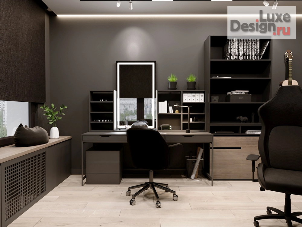 Дизайн интерьера двухкомнатной квартиры "ШОКОЛАД И ПЕРЕЦ" (фото 21)