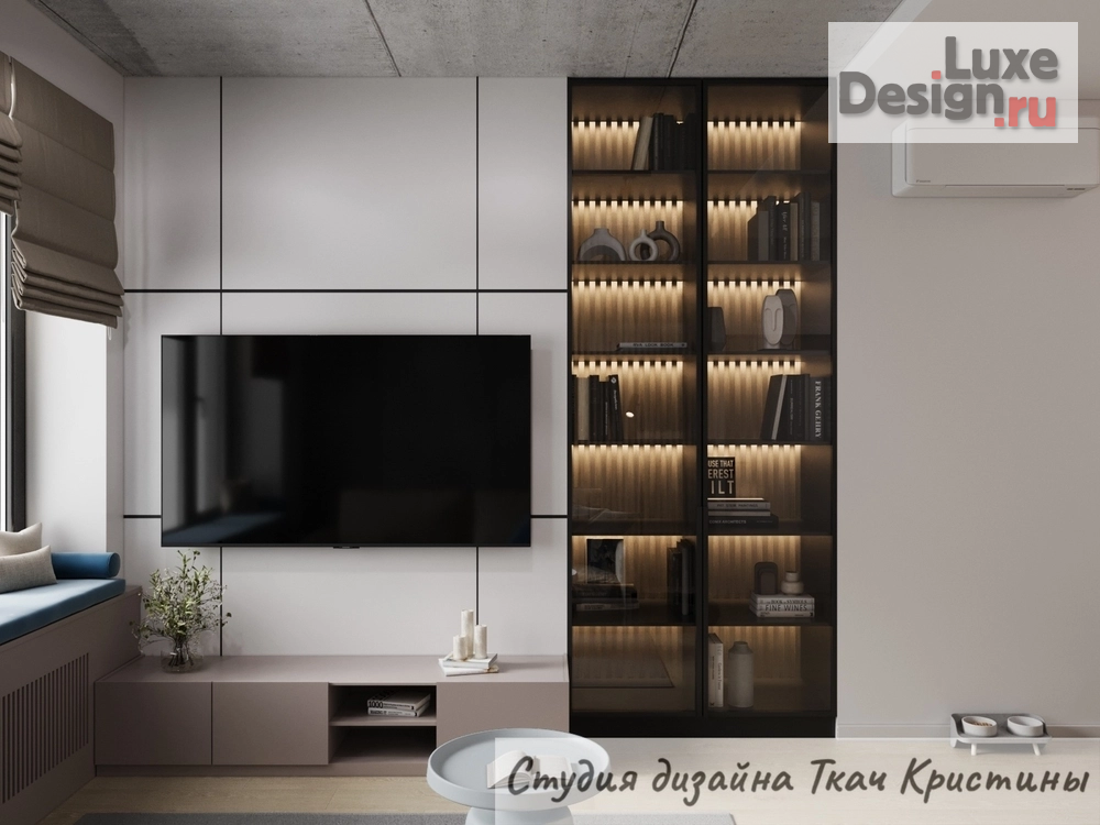 Дизайн интерьера квартиры ""ДИЗАЙН И РЕМОНТ КВАРТИРЫ НА БЕЛООСТРОВСКОЙ  | РЕМОНТ КВАРТИРЫ"" (фото 7)