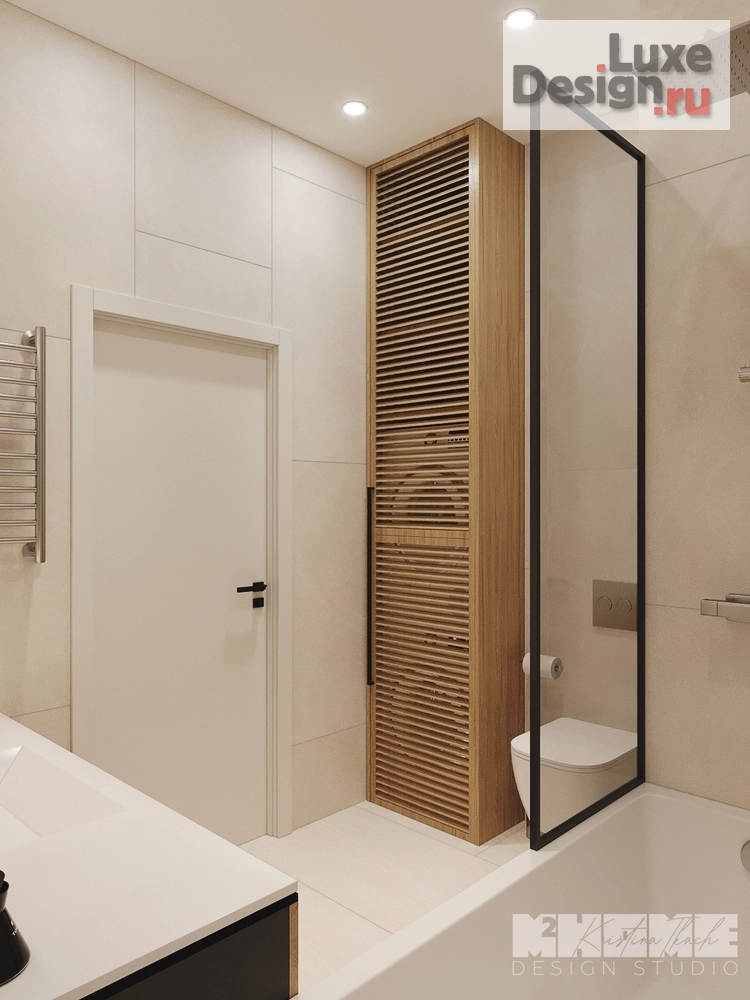 Дизайн интерьера квартиры "WOODSTONE" (фото 13)