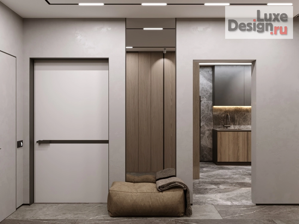 Дизайн интерьера трехкомнатной квартиры "MEDITATION" (фото 6)