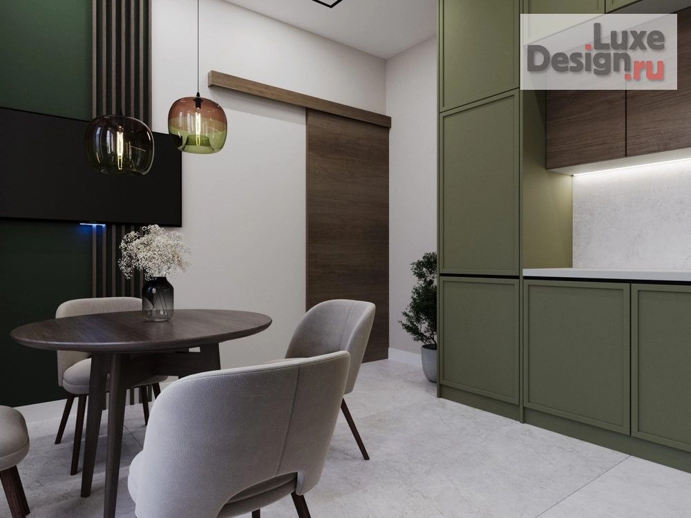 Дизайн интерьера двухкомнатной квартиры "FOREST" (фото 20)