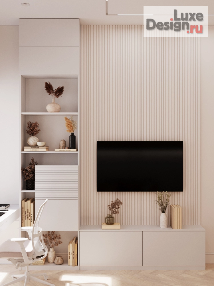 Дизайн интерьера трехкомнатной квартиры "POWDERY" (фото 22) от дизайнера Ткач Кристина Геннадьевна Дизайн интерьера трехкомнатной квартиры "POWDERY" (фото 22)