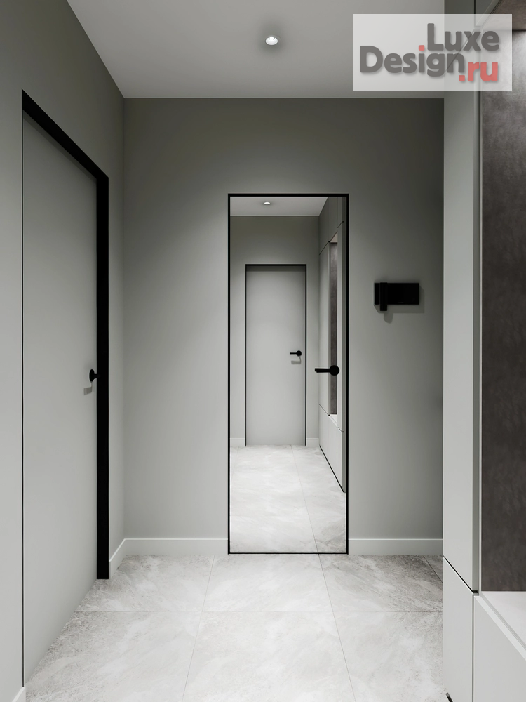 Дизайн интерьера однокомнатной квартиры "SIMPLY" (фото 3)