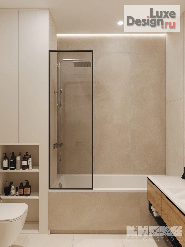 Дизайн интерьера квартиры "WOODSTONE" (фото 14)