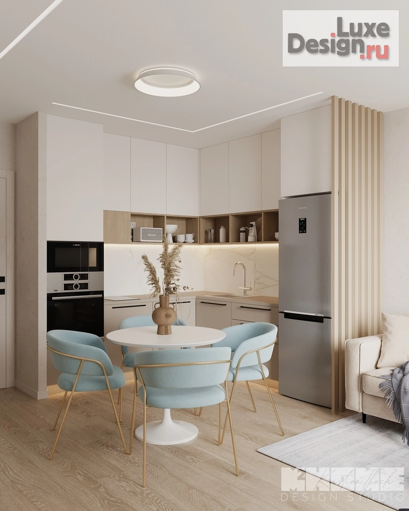 Дизайн интерьера квартиры "MINTGLOW" (фото 2)