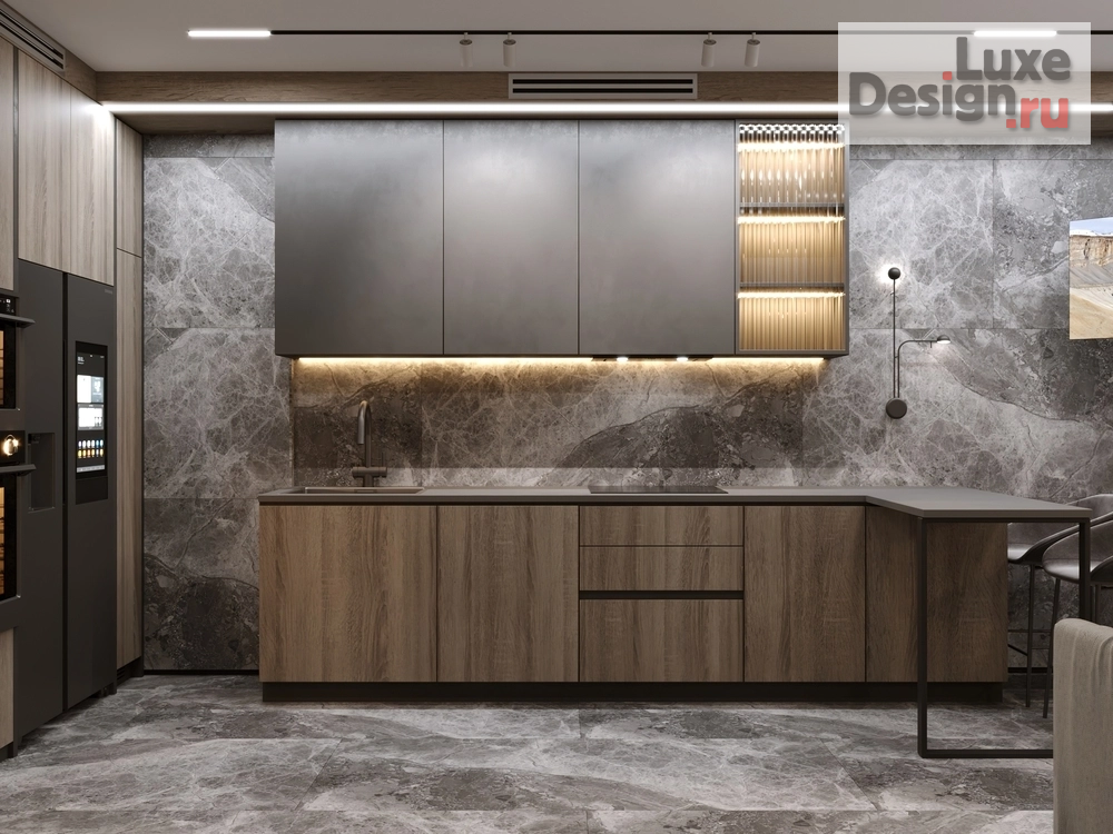 Дизайн интерьера трехкомнатной квартиры "MEDITATION" (фото 9)