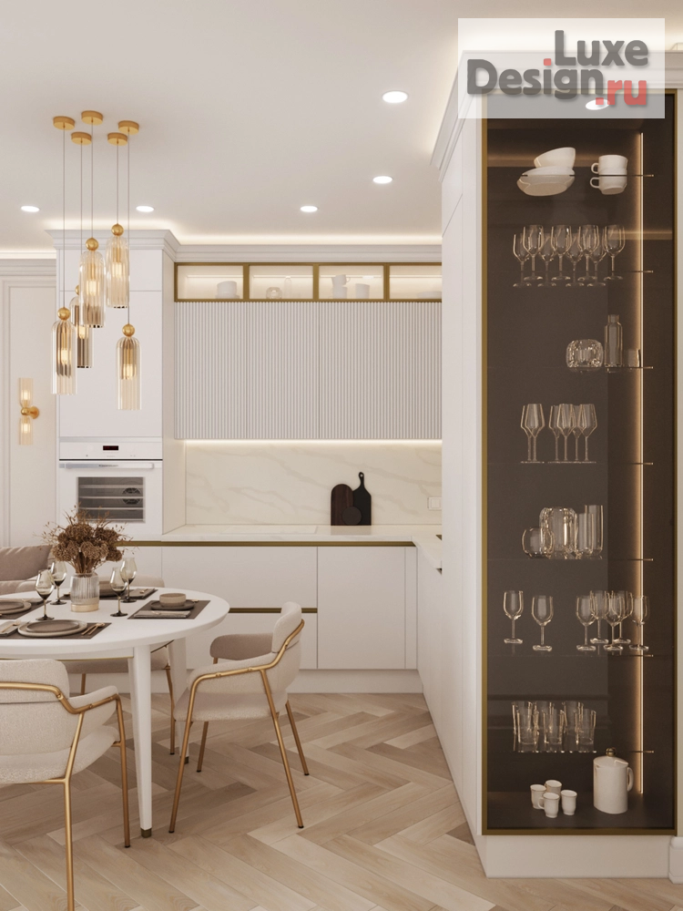 Дизайн интерьера двухкомнатной квартиры "LOVE" (фото 7)