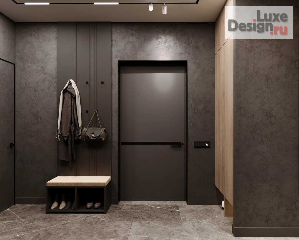 Дизайн интерьера двухкомнатной квартиры "ШОКОЛАД И ПЕРЕЦ" (фото 9)