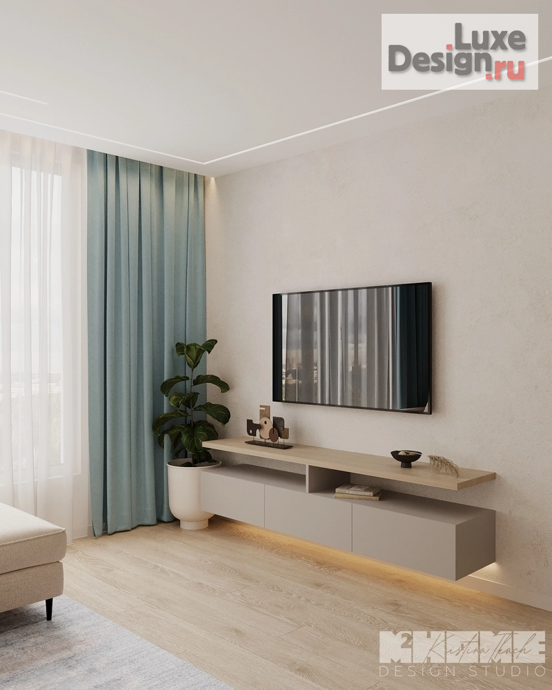 Дизайн интерьера квартиры "MINTGLOW" (фото 6)