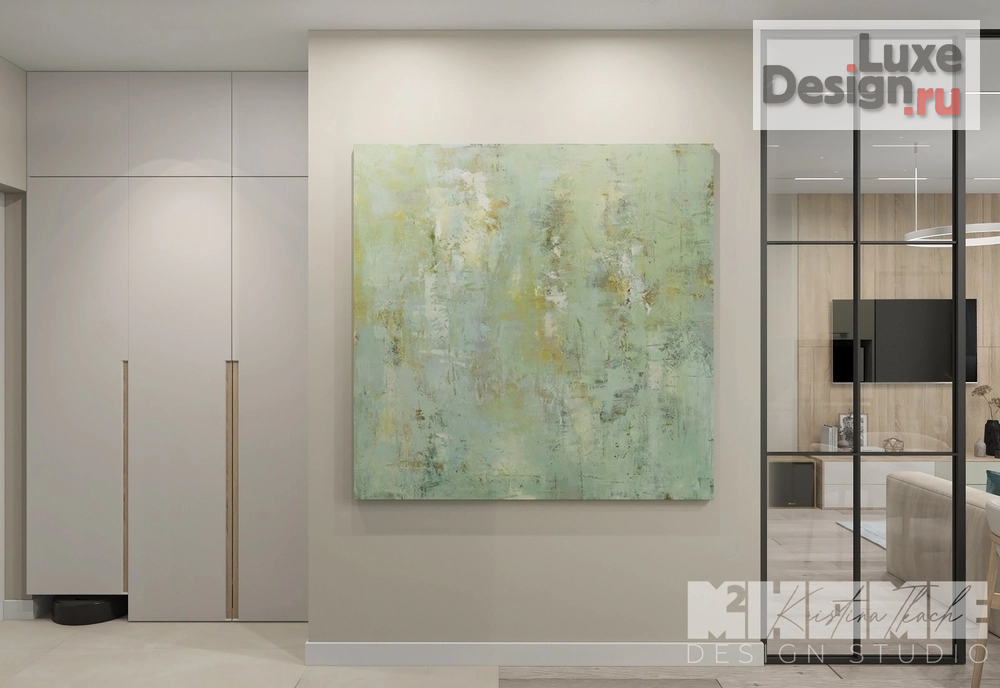 Дизайн интерьера квартиры "HARMONY" (фото 3) от дизайнера Ткач Кристина Геннадьевна Дизайн интерьера квартиры "HARMONY" (фото 3)