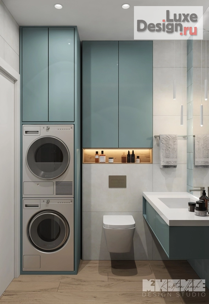 Дизайн интерьера квартиры "HARMONY" (фото 10) от дизайнера Ткач Кристина Геннадьевна Дизайн интерьера квартиры "HARMONY" (фото 10)