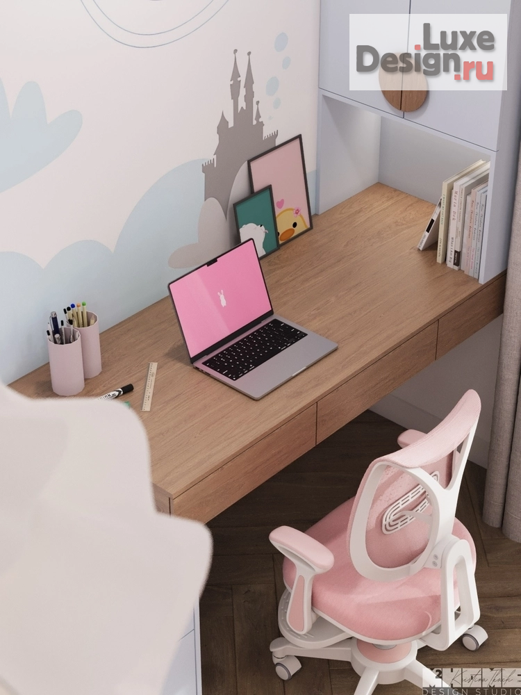 Дизайн интерьера квартиры "КВАРТИРА 120 М2 С НЕОБЫЧНЫМ КАБИНЕТОМ " (фото 45)