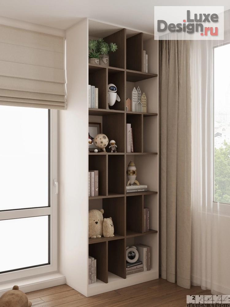 Дизайн интерьера квартиры "ДИЗАЙН-ПРОЕКТ КВАРТИРЫ 90 м2: КАК ВКЛЮЧИТЬ В ИНТЕРЬЕР НЕСКОЛЬКО ЯРКИХ ЦВЕТОВ" (фото 19)