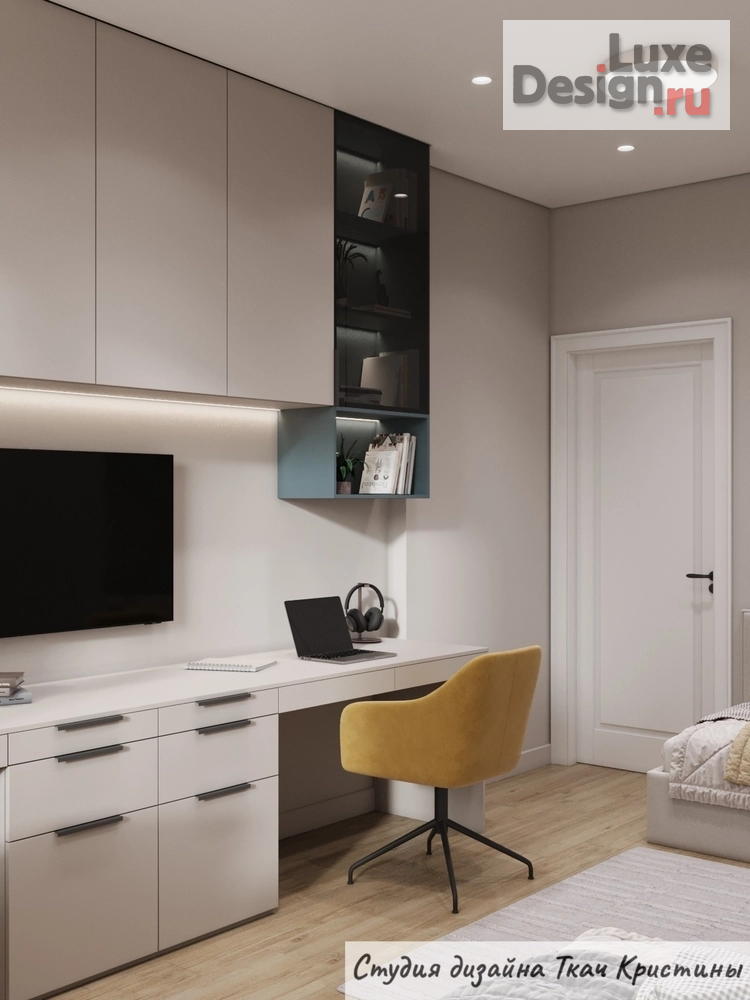 Дизайн интерьера квартиры "ДИЗАЙН-ПРОЕКТ ДЛЯ СЕМЬИ С ДВУМЯ ДЕТЬМИ" (фото 56)