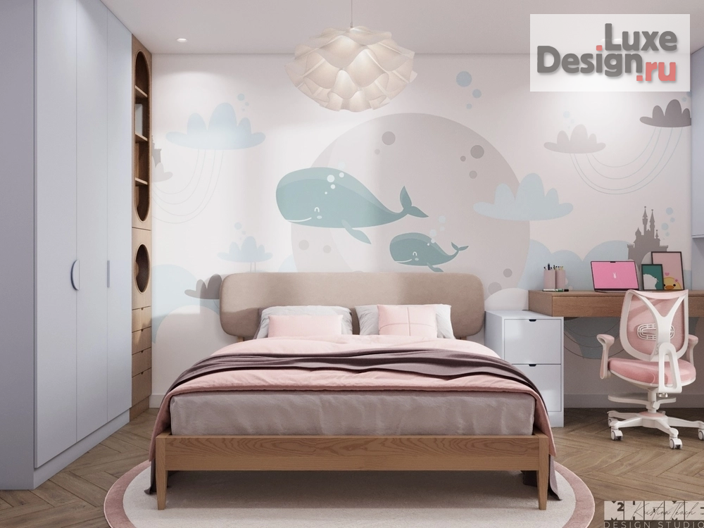 Дизайн интерьера квартиры "КВАРТИРА 120 М2 С НЕОБЫЧНЫМ КАБИНЕТОМ " (фото 35)