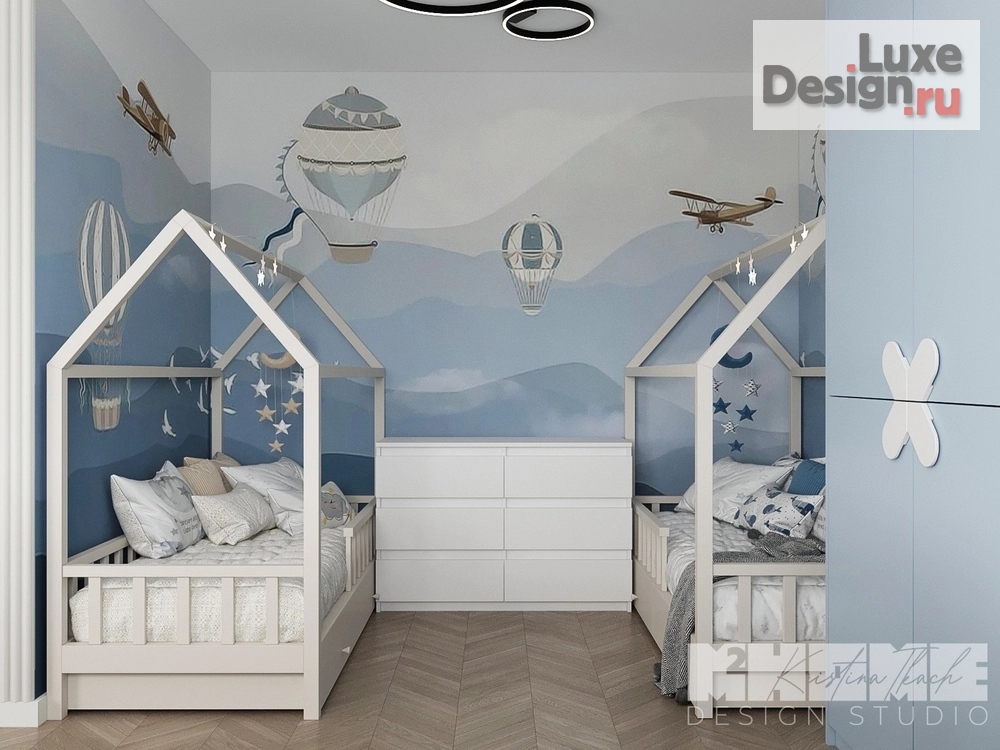 Дизайн интерьера четырехкомнатной квартиры "ПРОЕКТ BROWN RICE НА ОКТЯБРЬСКОЙ НАБЕРЕЖНОЙ" (фото 31)