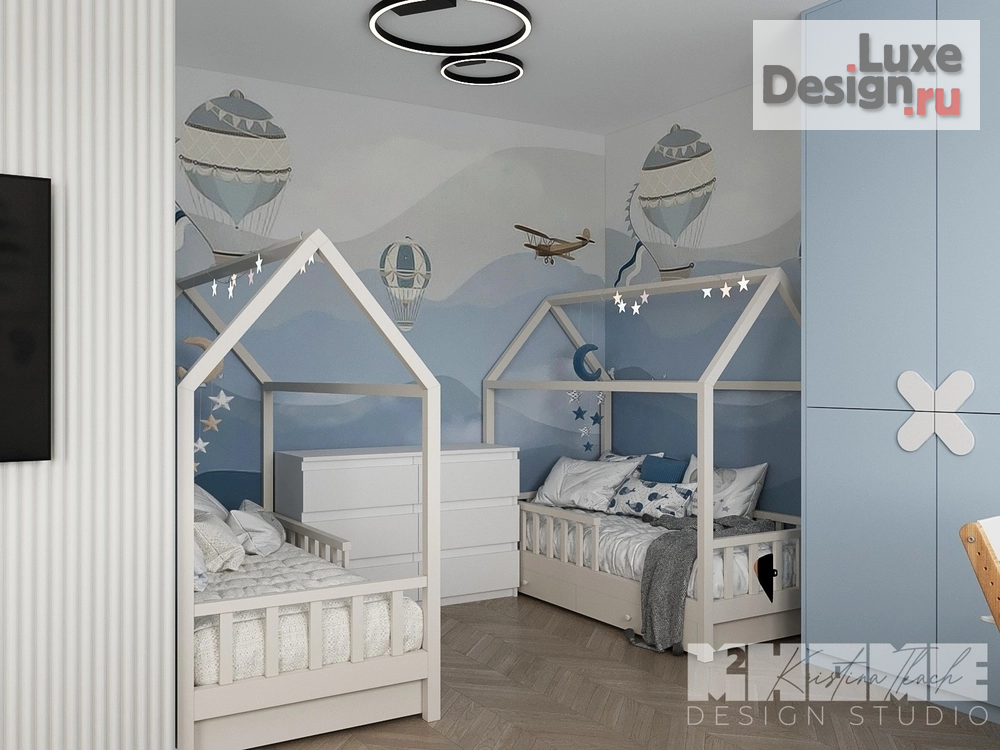 Дизайн интерьера четырехкомнатной квартиры "ПРОЕКТ BROWN RICE НА ОКТЯБРЬСКОЙ НАБЕРЕЖНОЙ" (фото 32)