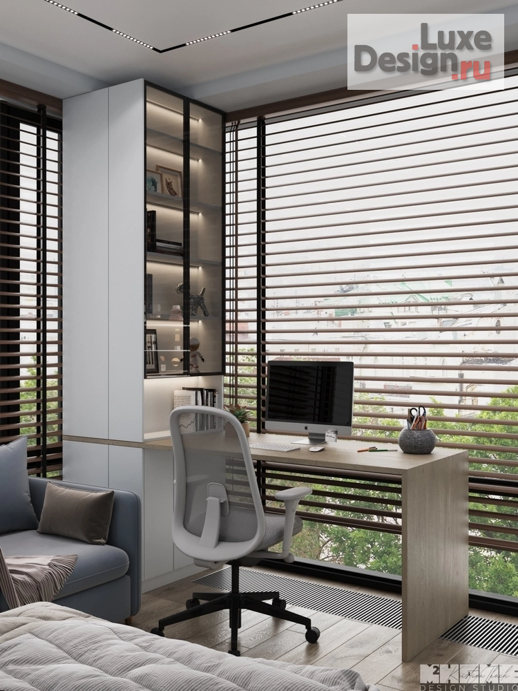 Дизайн интерьера квартиры "КВАРТИРА 68 м2 С МРАМОРНЫМИ ТЕКСТУРАМИ" (фото 10)