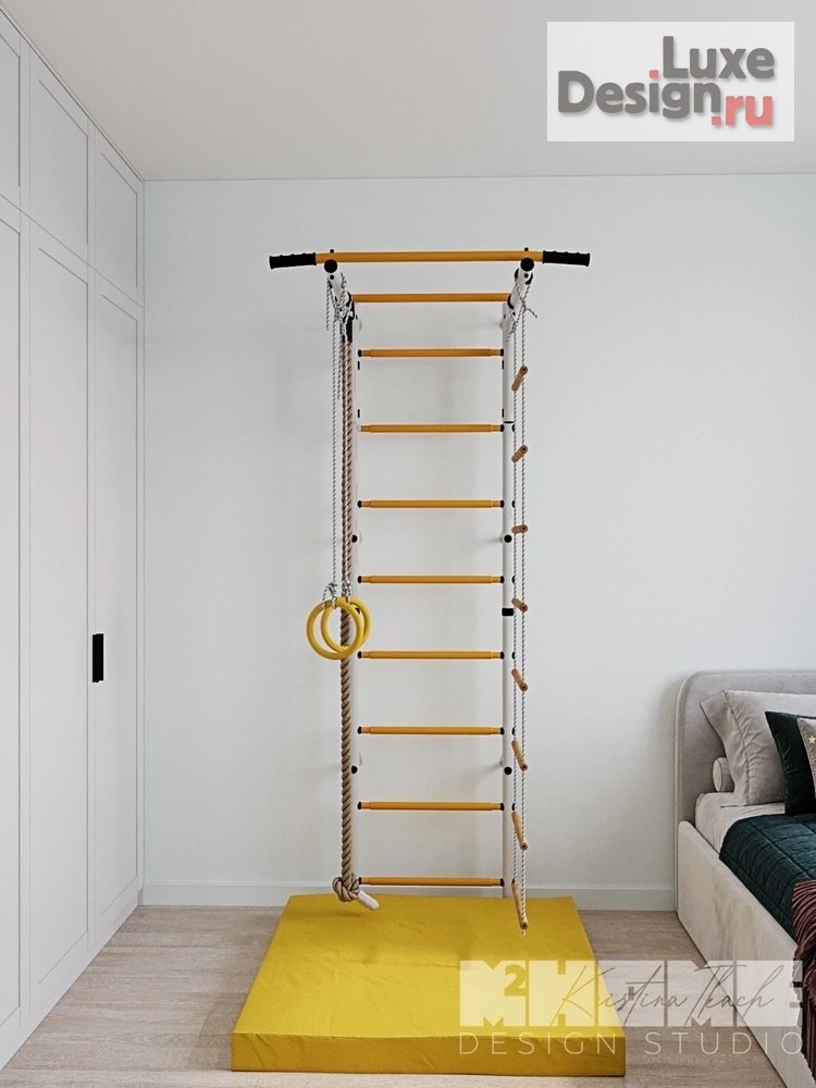 Дизайн интерьера трехкомнатной квартиры "ДЫМЧАТАЯ РОЗА" (фото 30)