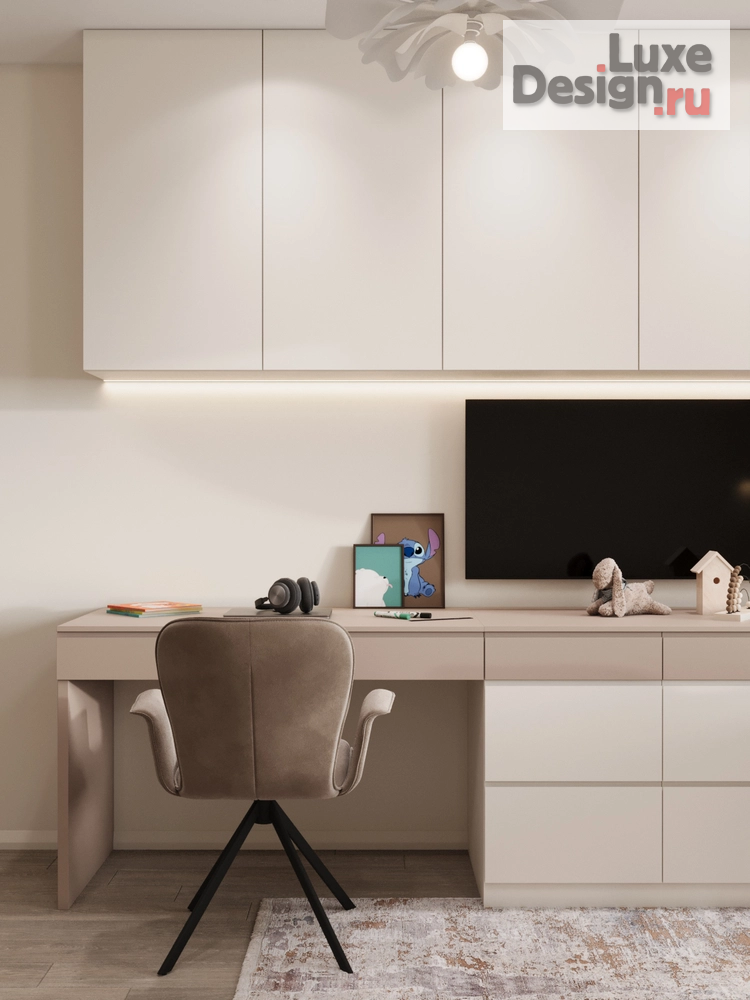 Дизайн интерьера квартиры "ПРОЕКТ В УЮТНОЙ СВЕТЛОЙ КВАРТИРЕ ДЛЯ СЕМЬИ С ДВУМЯ ДЕТЬМИ" (фото 13)