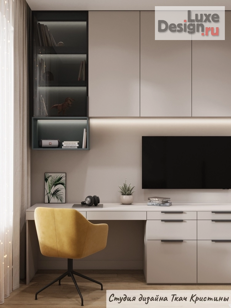 Дизайн интерьера квартиры "ДИЗАЙН-ПРОЕКТ ДЛЯ СЕМЬИ С ДВУМЯ ДЕТЬМИ" (фото 48)