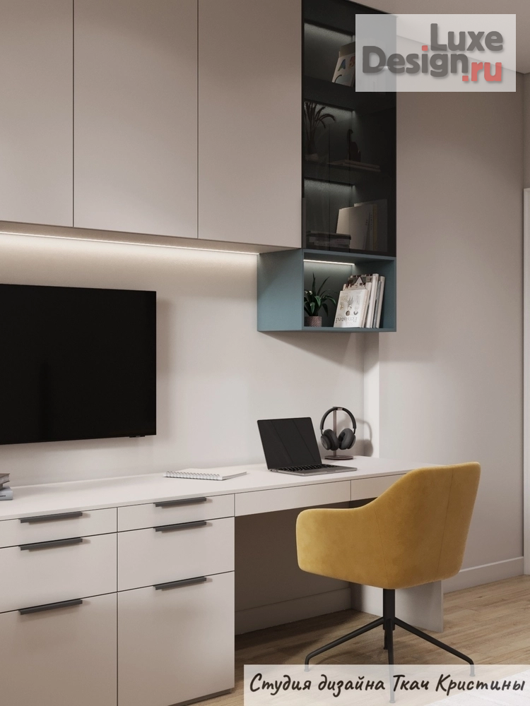 Дизайн интерьера квартиры "ДИЗАЙН-ПРОЕКТ ДЛЯ СЕМЬИ С ДВУМЯ ДЕТЬМИ" (фото 46)