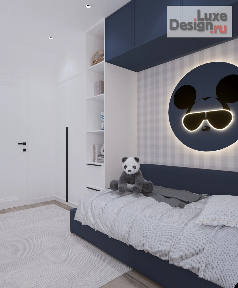 Дизайн интерьера трехкомнатной квартиры "JUICY" (фото 22) от дизайнера Ткач Кристина Геннадьевна Дизайн интерьера трехкомнатной квартиры "JUICY" (фото 22)