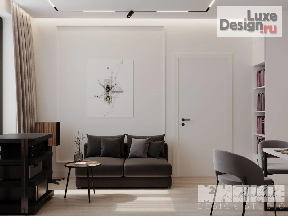 Дизайн интерьера квартиры "GRACEFUL" (фото 1)
