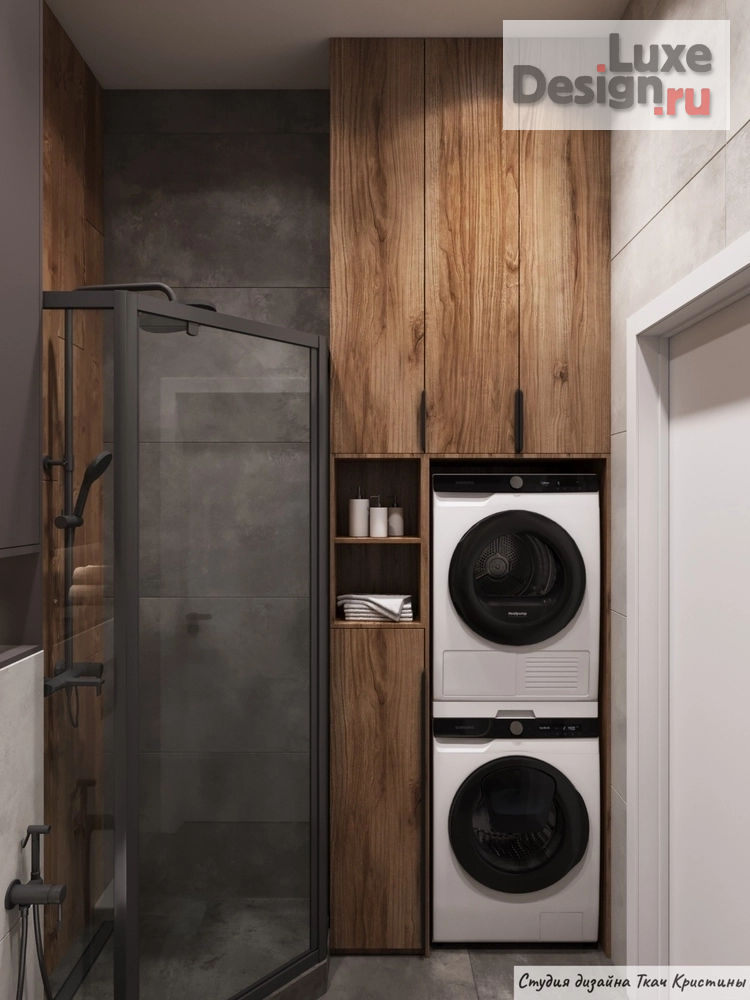 Дизайн интерьера квартиры "КВАРТИРА С ДЕВЕВЯННОЙ КАРТОЙ МИРА В КАБИНЕТЕ" (фото 25)