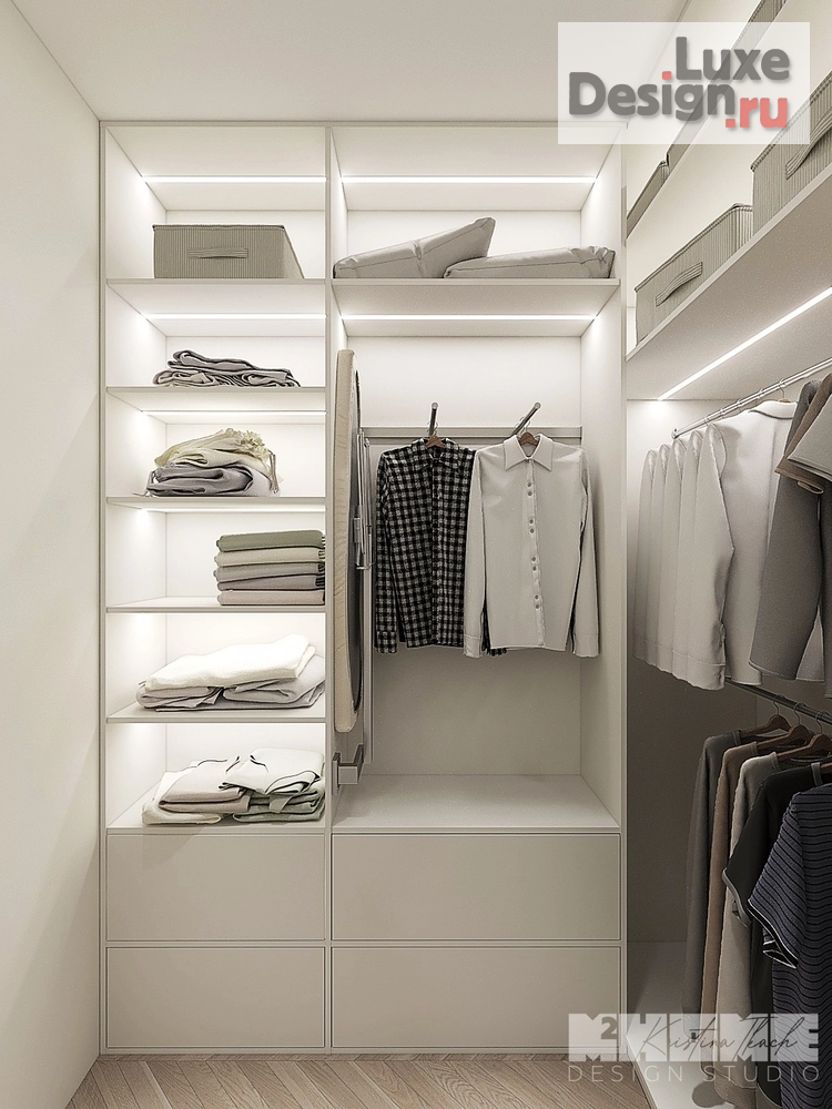 Дизайн интерьера четырехкомнатной квартиры "ПРОЕКТ BROWN RICE НА ОКТЯБРЬСКОЙ НАБЕРЕЖНОЙ" (фото 30)