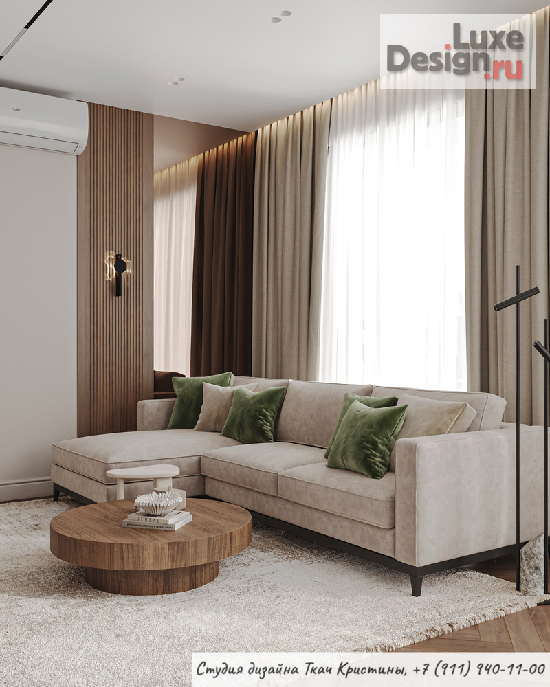 Дизайн интерьера квартиры "ДИЗАЙН-ПРОЕКТ КВАРТИРЫ 86м2" (фото 7)