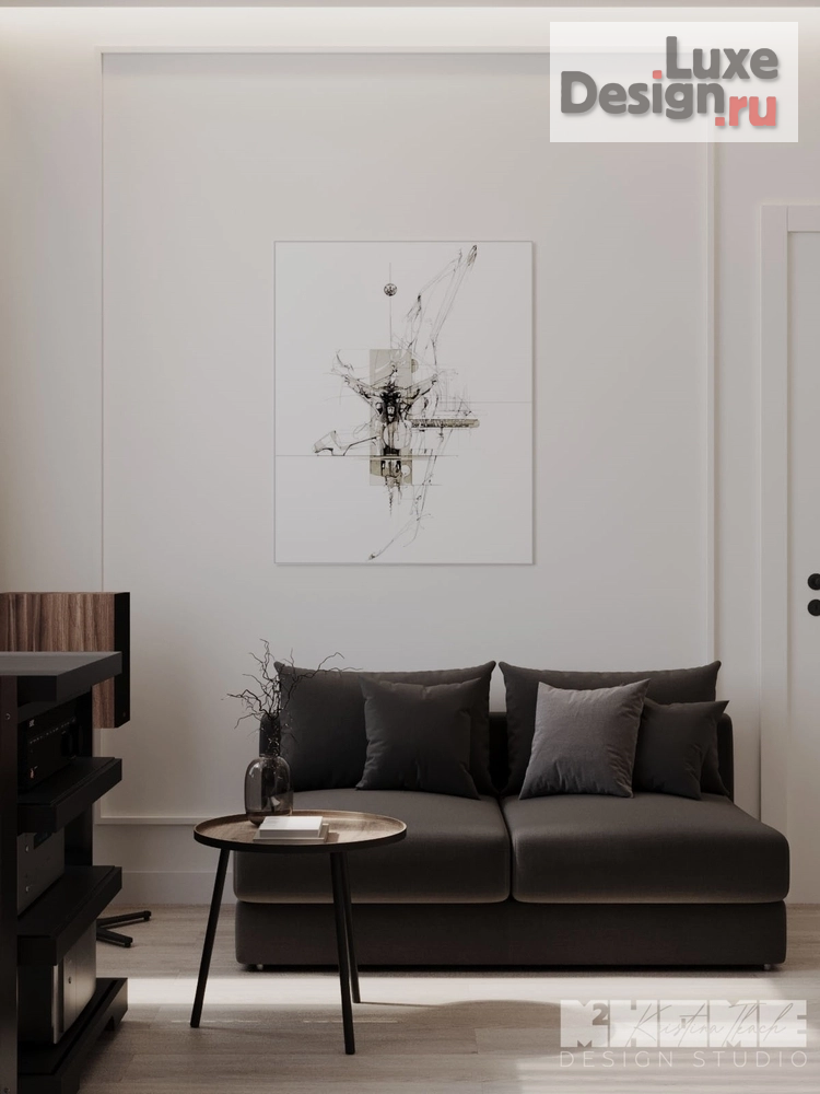 Дизайн интерьера квартиры "GRACEFUL" (фото 2)