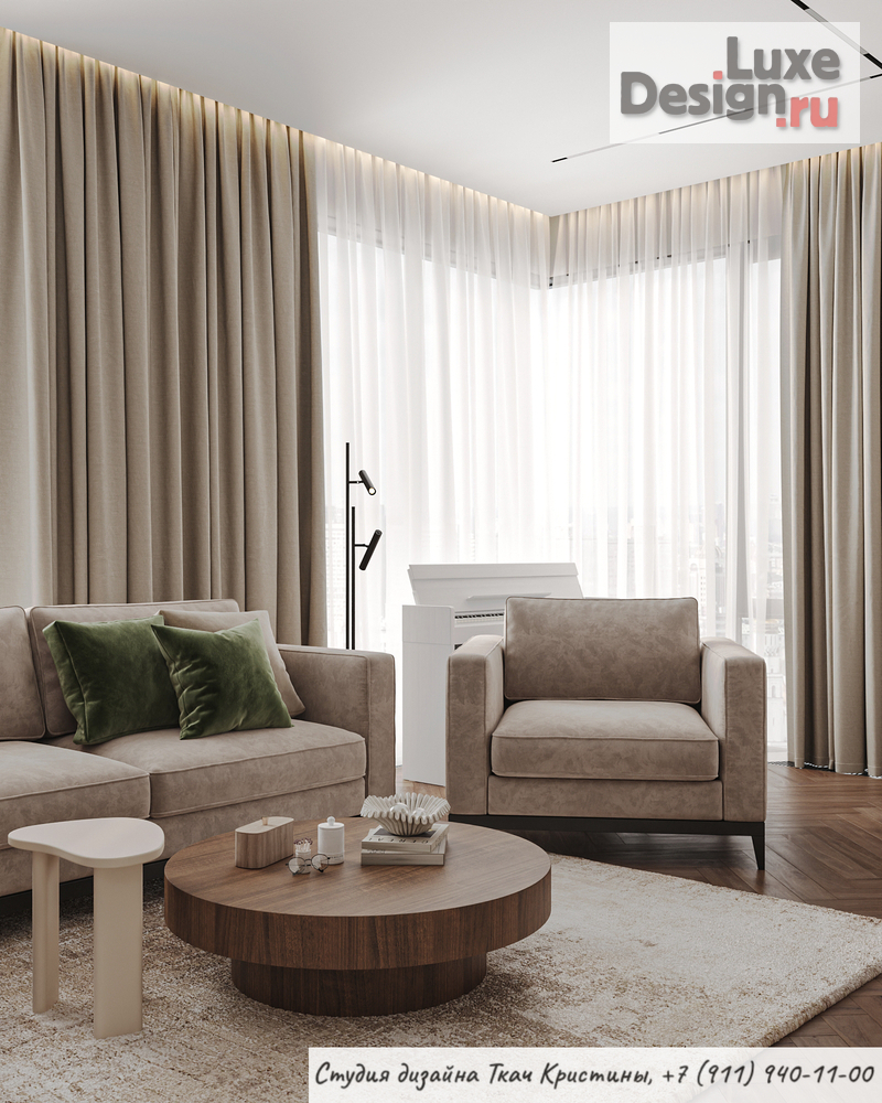 Дизайн интерьера квартиры "ДИЗАЙН-ПРОЕКТ КВАРТИРЫ 86м2" (фото 8)