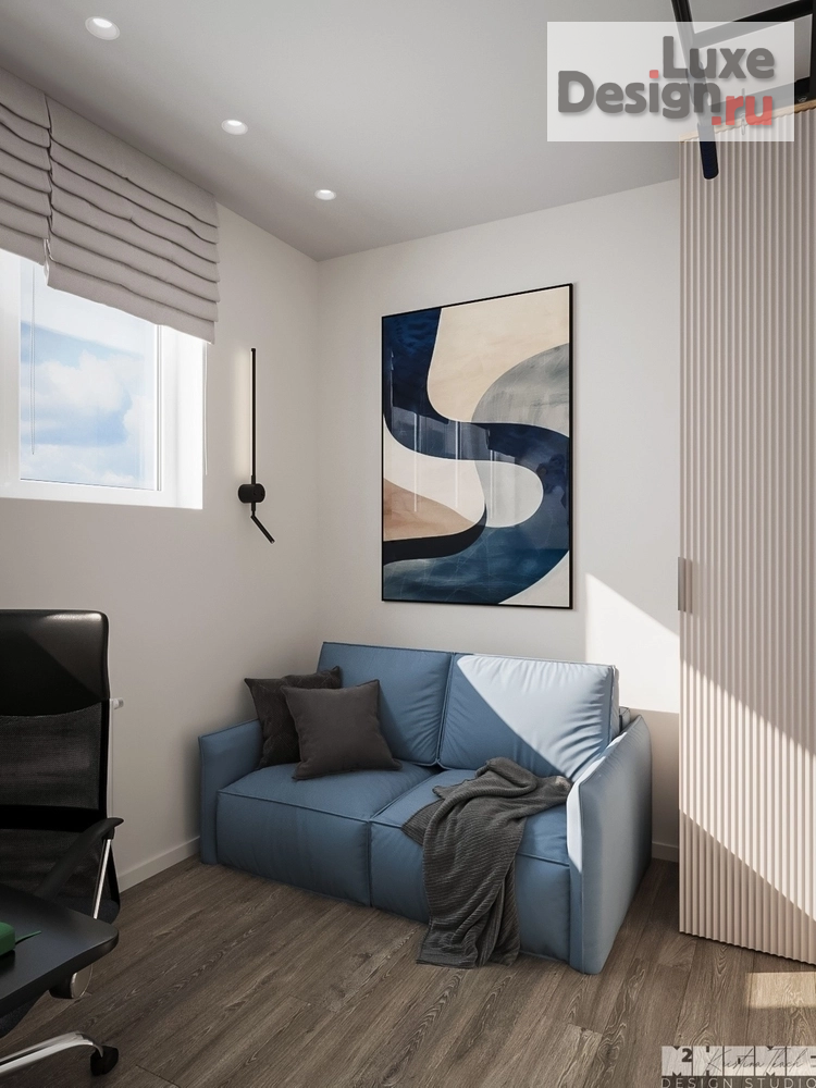 Дизайн интерьера квартиры "ДИЗАЙН-ПРОЕКТ КВАРТИРЫ 52 м2 | WHITE & BREEZE" (фото 25) от дизайнера Ткач Кристина Геннадьевна Дизайн интерьера квартиры "ДИЗАЙН-ПРОЕКТ КВАРТИРЫ 52 м2 | WHITE & BREEZE" (фото 25)