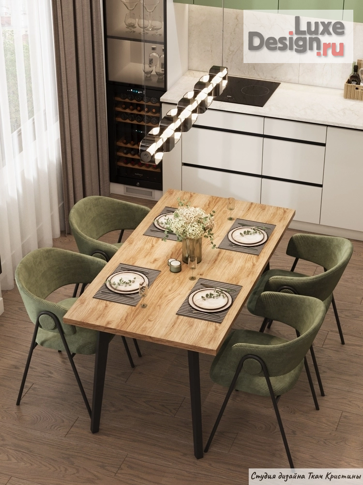 Дизайн интерьера квартиры "КВАРТИРА С ДЕВЕВЯННОЙ КАРТОЙ МИРА В КАБИНЕТЕ" (фото 39)