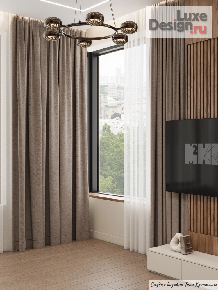 Дизайн интерьера квартиры "КВАРТИРА С ДЕВЕВЯННОЙ КАРТОЙ МИРА В КАБИНЕТЕ" (фото 50)