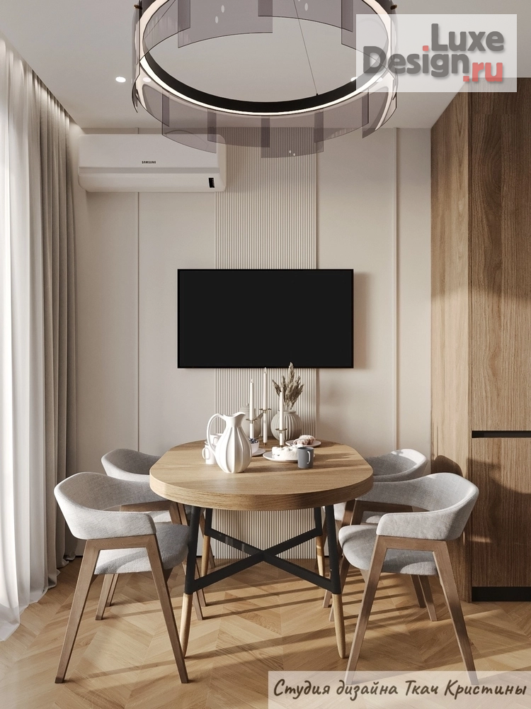 Дизайн интерьера квартиры "РЕМОНТ В СВЕТЛОЙ КВАРТИРЕ 68 м2" (фото 21)