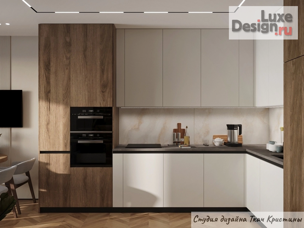 Дизайн интерьера квартиры "РЕМОНТ В СВЕТЛОЙ КВАРТИРЕ 68 м2" (фото 33)