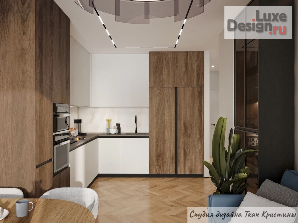 Дизайн интерьера квартиры "РЕМОНТ В СВЕТЛОЙ КВАРТИРЕ 68 м2" (фото 24)