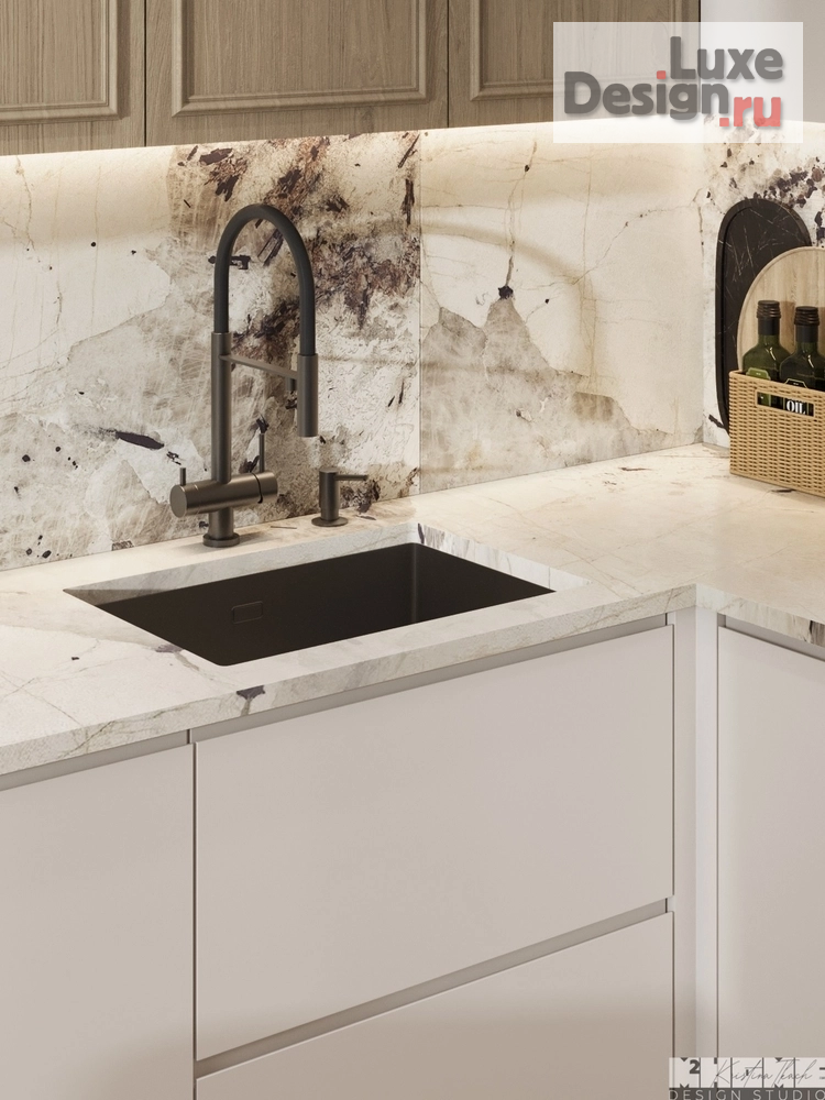 Дизайн интерьера квартиры "КВАРТИРА 68 м2 С МРАМОРНЫМИ ТЕКСТУРАМИ" (фото 29)