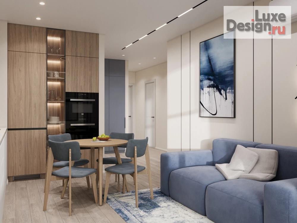 Дизайн интерьера квартиры "ПРОЕКТ В УЮТНОЙ СВЕТЛОЙ КВАРТИРЕ ДЛЯ СЕМЬИ С ДВУМЯ ДЕТЬМИ" (фото 26)