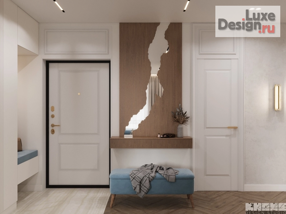 Дизайн интерьера квартиры "КВАРТИРА 120 М2 С НЕОБЫЧНЫМ КАБИНЕТОМ " (фото 60)