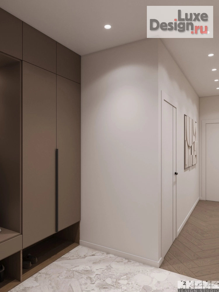 Дизайн интерьера квартиры "КВАРТИРА ДЛЯ СЕМЕЙНОЙ ПАРЫ В КОФЕЙНЫХ ТОНАХ" (фото 32)