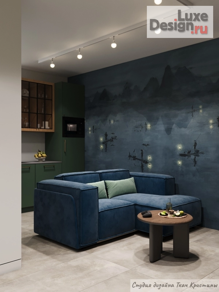 Дизайн интерьера пентхауса "ДИЗАЙН ПРОЕКТ ЗАГОРОДНОГО ДОМА С ХАММАМОМ" (фото 1)