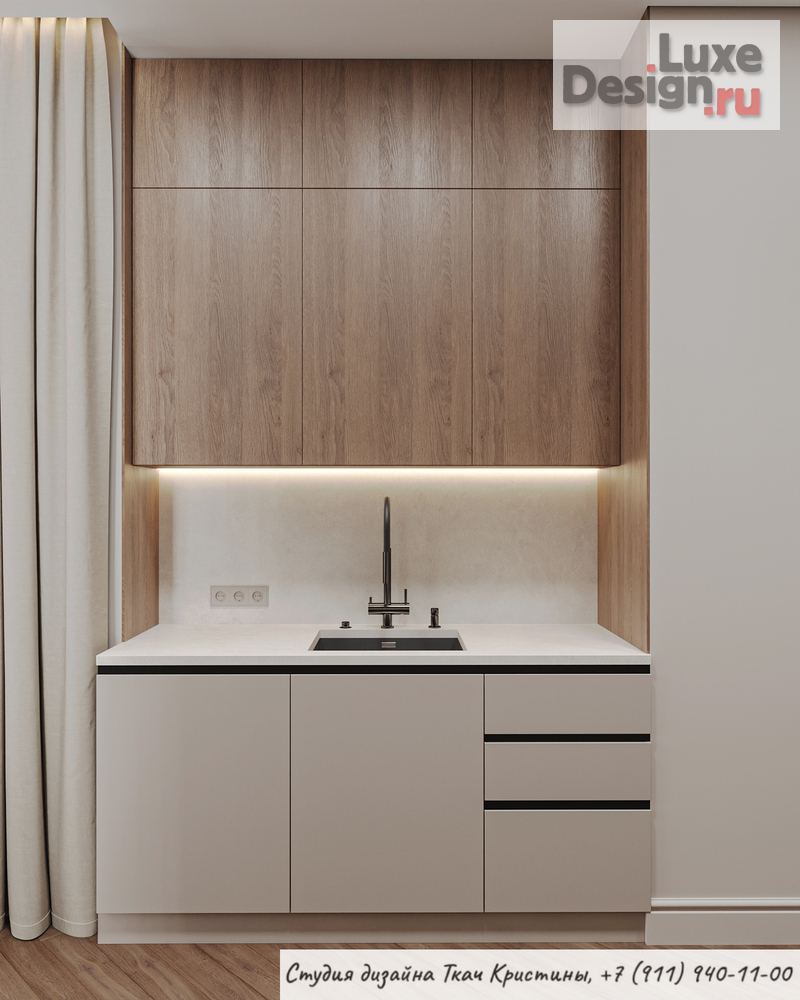 Дизайн интерьера квартиры "ДИЗАЙН-ПРОЕКТ КВАРТИРЫ 86м2" (фото 25)